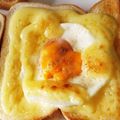 まい0202's cooksnap of when they made 食パンで簡単マヨたまトースト.