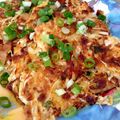 ハナ☆クロ's cooksnap of when they made ｷｬﾍﾞﾂと納豆のﾀﾞｲｴｯﾄ焼き☆.