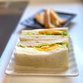 かっちゃん杉's cooksnap of when they made レンジで作った目玉焼きのサンドイッチです.