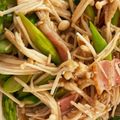 パッシーユ's cooksnap of when they made アスパラとしめじのベーコンバター炒め.