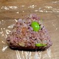 ばたみそーぱん☆'s cooksnap of when they made 〓ゆかり® で＊紅色のおにぎり.
