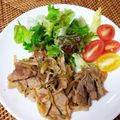 さくらスキップ's cooksnap of when they made 5分で簡単♪豚肉茗荷炒め.