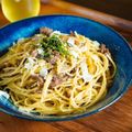 kohauni's cooksnap of when they made ランチに♫牛肉とゴボウのパスタ.