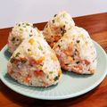 chotako's cooksnap of when they made 鮭と大葉のおにぎり.