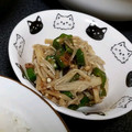 Ogrmhr's cooksnap of when they made オクラとエノキのナムル.