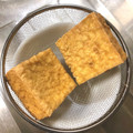 おむすびねこ's cooksnap of when they made ＊グンと風味よく＊厚揚げの簡単油抜き方法.