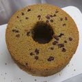 にゃすこ♡'s cooksnap of when they made 抹茶と小豆のシフォンケーキ.