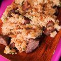 まきを。's cooksnap of when they made がっつり！ステーキライス.