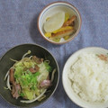 mmameco's cooksnap of when they made 砂肝スライスの野菜炒め♪.
