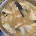 てらぼお's cooksnap of when they made 焼きナスの味噌汁.