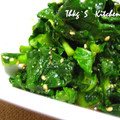 ｔｈｋｇ's cooksnap of when they made 簡単！おいし～★菜の花ごま和え.