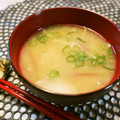 アイリッシュショコラ's cooksnap of when they made みょうがとえのきの辛子味噌汁(^^♪.