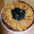 今日もむきえび気分♪'s cooksnap of when they made 桃のチーズカスタードタルト.