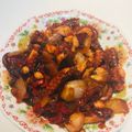 毎日飲み過ぎ母さん's cooksnap of when they made 辛い！（タコの炒めもの）ナクチポックム！.