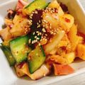 ほのか₍ᐢ•༝•ᐢ₎'s cooksnap of when they made きゅうり＆長芋の蛸キムサラダ！.