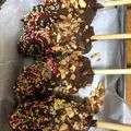 ✩れい✩'s cooksnap of when they made 親子で一緒に♥️チョコバナナ.