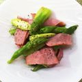 horseland's cooksnap of when they made アスパラガスとベーコンのバター炒め.