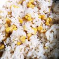 ちょこ28's cooksnap of when they made 麺つゆで簡単！とうもろこしごはん♪.