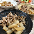 ♡てるてる♡'s cooksnap of when they made 豚バラ 舞茸 大根の簡単煮.