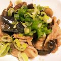coookingぱぱ's cooksnap of when they made 豚バラと茄子のスタミナ丼♪.