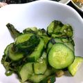 ユーロン's cooksnap of when they made 胡瓜と青ジソの即席漬け(*^^*).