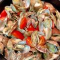 ☆☆☆MINT☆☆☆'s cooksnap of when they made フライパンでアサリとキノコのアヒージョ.
