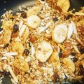 クックUZBA6P☆'s cooksnap of when they made フライパンで簡単！手作りグラノーラ.