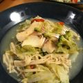 Ｎ里織's cooksnap of when they made ☆鱈とキャベツの酒バター蒸し☆.
