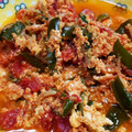 まな_mana's cooksnap of when they made トマトとピーマンの卵炒め.