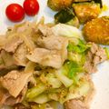 モミ太くん's cooksnap of when they made 豚バラとキャベツ、玉ねぎのごま炒め♪.