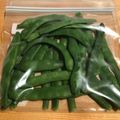 みにぽよ's cooksnap of when they made インゲンは冷凍保存が便利デス♪.