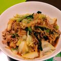 R♡Kママ's cooksnap of when they made しっかり味のもやしニラ豚バラ炒め.