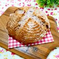 ｍａｒｉ♪'s cooksnap of when they made クランベリーとカシューナッツのライ麦パン.