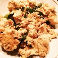 Nöööla♡'s cooksnap of when they made ピリ辛中華風炒り豆腐.
