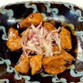 く〜丸's cooksnap of when they made もうかさめのガリバタ焼き.