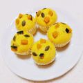まあまま☆0403's cooksnap of when they made カボチャ＆卵たっぷり蒸しパン.