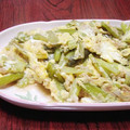 やまうさ's cooksnap of when they made ★谷地蕗（やちぶき）のこっくり卵とじ★.