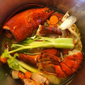 すみすみん's cooksnap of when they made オマール海老の殻でとるスープ.