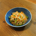 backybacky's cooksnap of when they made にらもやし、ひき肉と春雨のエスニック炒め.