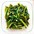 fuka6616's cooksnap of when they made 空芯菜のニンニク炒め.