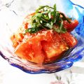 ♡こもれび♡'s cooksnap of when they made 甘くないトマトが美味しくなる食べ方.