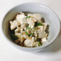 一汁一菜子's cooksnap of when they made アッ！という間の豆腐とザーサイの和え物☆.