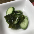 みのくろ's cooksnap of when they made きゅうりとわかめの酢の物.