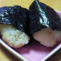 naochimama's cooksnap of when they made 天むすもどき。ハマる天かすおにぎり♪.