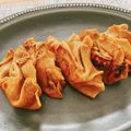 yokoyoko76's cooksnap of when they made 糖質制限。ふすまパンミックスの餃子の皮.