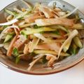 クックR6POK3☆'s cooksnap of when they made ビールに合う！焼き豚とネギのジャッと和え.