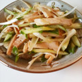 クックR6POK3☆'s cooksnap of when they made ビールに合う！焼き豚とネギのジャッと和え.