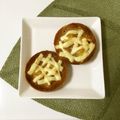 puniＫ's cooksnap of when they made 黒糖パンにシナモンチーズマーマレード.