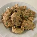 papikun's cooksnap of when they made グリンピースと豆腐の豆まめナゲット☆.