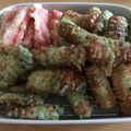 目玉のオカン's cooksnap of when they made ちくわとカニカマの磯辺揚げ.